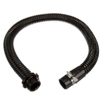 Respiratory Breathing Tube, Vinyl, Black