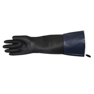 Heavy Duty Work Gloves, Black, Blue, Neoprene