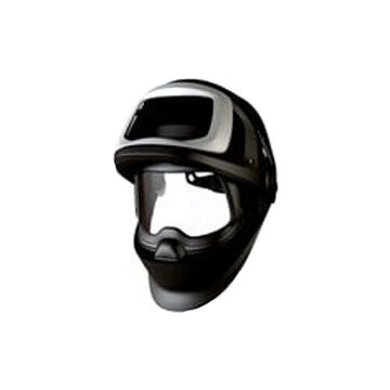 Casque de soudage à visière de meulage à l'air, noir, 7.87 x 4.33 pouce