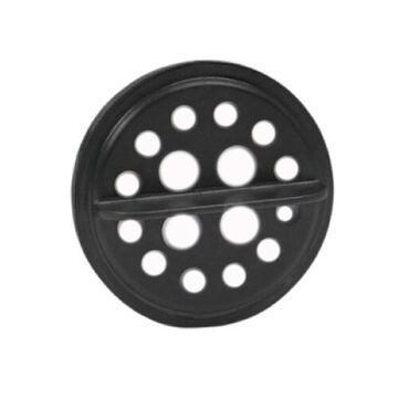 Speaking Diaphragm Assembly, Plastic, Black