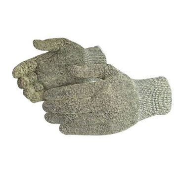 Coated Gloves, No. 9, Green, Kevlar, Steel Wire-core And Cordura Nylon