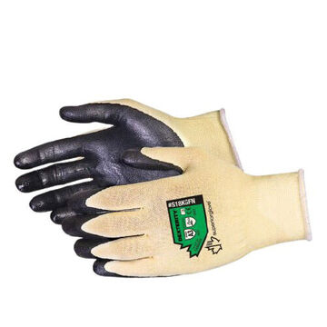 Coated Glove, Tan, 18 Gauge Kevlar Blended