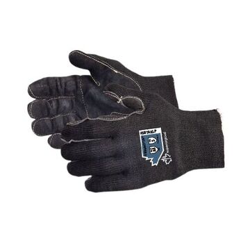 Coated Gloves, Black, 10 Ga Tenactiv Yarn