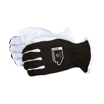 High Tensile Strength Leather Gloves, Blue, Grain Goatskin