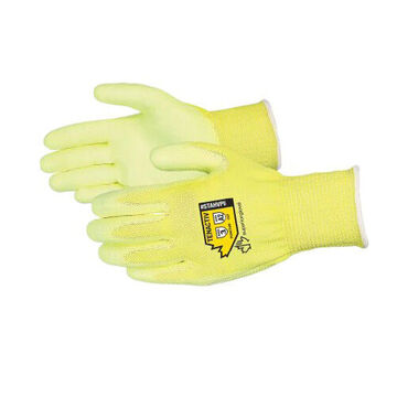 Safety Gloves High Visibility, 13 Ga Composite Yarn