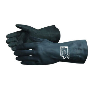 Non-coated Gloves, Black, Neoprene