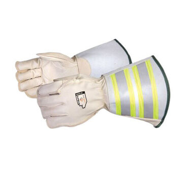 Deluxe Safety Gloves, 2X-Large, Grain Horsehide