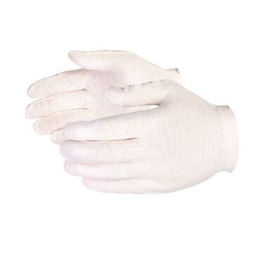 Medium Weight Inspector Gloves, Cotton/Poly