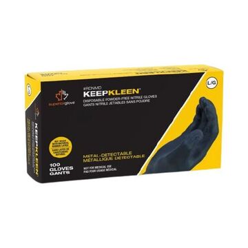 Disposable Gloves Powder Free Metal Head, Dark Blue, Nitrile