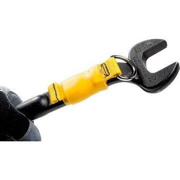 Flexible Heat Shrink, 1 in, 1.75 in, Yellow