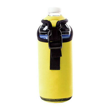 Bombe aérosol/étui de bouteille, noir, jaune, néoprène