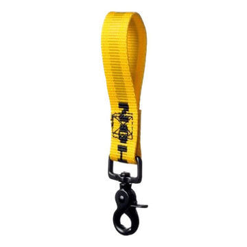 Belt Loop, 4 in x 1 in, 5 lb, Yellow