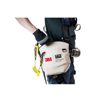 Tool Pouch Utility White, 5 In X 11 In X 10.5 In