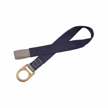 Concrete Anchor Strap, 1-3/4 in, 42 in, Blue, Polyester Web