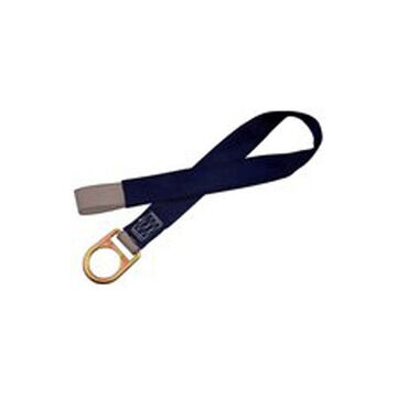 Concrete Anchor Strap, 1-3/4 in, 42 in, Blue, Polyester Web