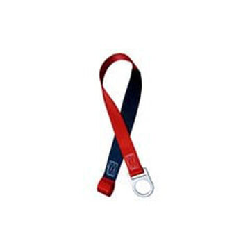 Concrete Anchor Strap, 1-3/4 in, 48 in, Red, Polyester Web