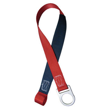 Anchor Strap, Concrete 72 In, Red, Polyester Web