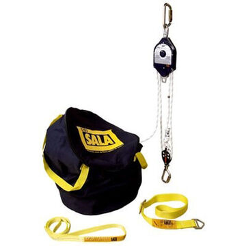 Positioning Device Rpd Rescue, Steel, Blue, 3:1, 350 Lb, 500 Lb