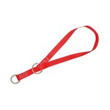 Web Tie-Off Adaptor, 3 ft Length, 310 lb Load Capacity, Polyester Web, Red Color