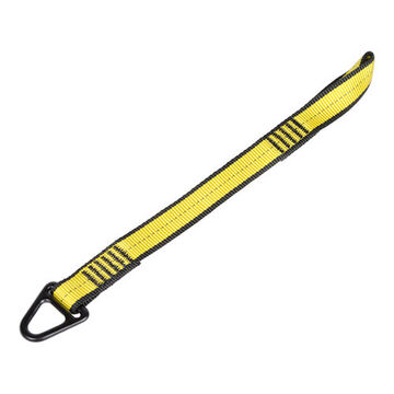 Medium Duty Tool Cinch Attachments, Yellow, 35 lb, V-Ring