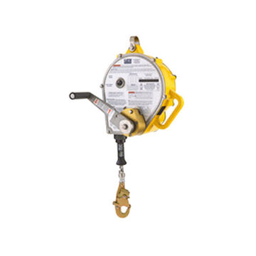 Self-Retracting Lifeline, Aluminum and Stainless Steel, Galvanized Cable, 9.9 in x 85 ft, 75 to 310 lb, 44 lb