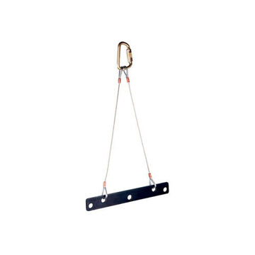 Vertical Rescue Ladder Anchor, 8 ft, Black