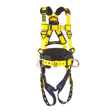 Safety Harness Positioning 3x-large, Yellow, 420 Lb