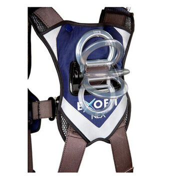 Safety Harness, Positioning Medium, Aluminum D-ring, 420 Lb