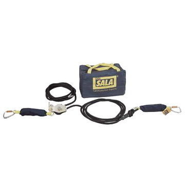 Lifeline Synthetic Horizontal, Kernmantle Rope Lifeline, Vinyl Label, 11/16 In X 40 Ft, 1