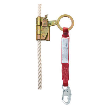 Mobile/Manual Rope Grab, Co-polyme Lifeline, 4.2 in