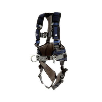 Safety Harness, Positioning Large, Gray, 420 Lb