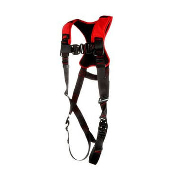 Safety Harness Full Body, Climbing, Small, Black, 420 Lb