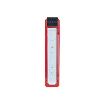 Pocket Flood Light, 6 in oal, LED, 4 VDC, 11 hr Average Life, 80 CRI, 445 Lumens, IP54, Red