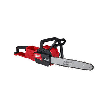 Brushless Chainsaw, Steel Chain, Rubber Handle, 33 in Oal, 3/8 in Pitch, 16 in Cutting Capacity, Variable Speed Trigger, 6600 rpm