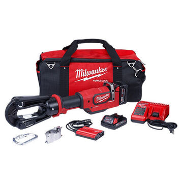 Crimper Kit Cordless, Red, Number Of Pieces 8