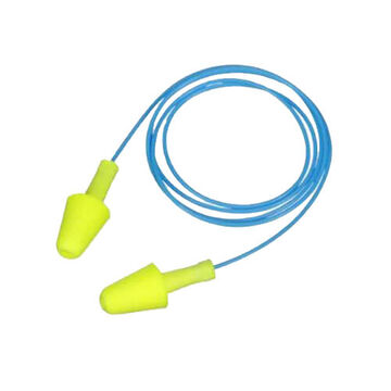 Flexible Fit Ear Plug, 25 to 30 dB, Elastomeric Polymer