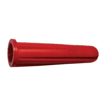 Conical Concrete Wall Anchor, Plastic, #8-10 x 7/8 in