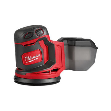 Sander Cordless Random Orbit, 10-1/2 In Lg, 12000 Orbits Per Minute, 5 In Round Pad