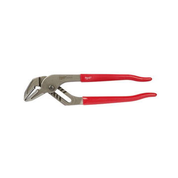 Tongue & Groove Plier, Alloy Steel Jaw Material, Red Color, Black Oxide Finish, 1/2 in wd, 1-3/8 in lg Jaw Size, 10 in OAL