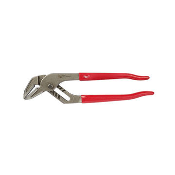Plier Tongue & Groove, Alloy Steel Jaw Material, Red Color, Black Oxide Finish, 1/2 In Wd, 1-3/8 In Lg Jaw Size, 10 In Oal