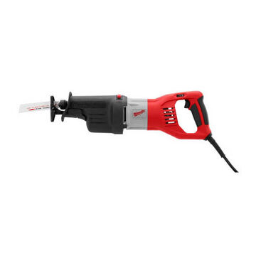 Reciprocating Saw Electric, Plastic, 1-1/4 In Stroke, 2800 Spm, 120 Vac, 15 A