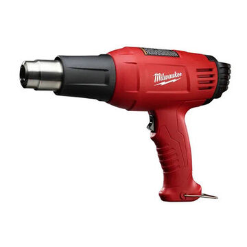 General-Purpose Heat Gun, Nylon, 14.8 cfm, Turn Dial Control, Pistol-Grip Handle