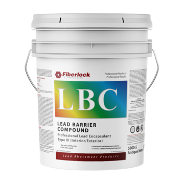 Professional Lead Encapsulant/Sealant, 5 gal, Pail, White