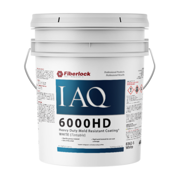 Mold Resistant Coating, Heavy Duty, 5 gal, Pail, White, Liquid