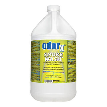 Smoke Deodorizer, 1 gal Bottle, Banana Odor, Transparent Color