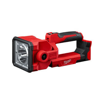 Search Light, Plastic, 11-1/2 in lg, 18 V, LED, 1250 Lumen, Lithium-Ion battery, IP54