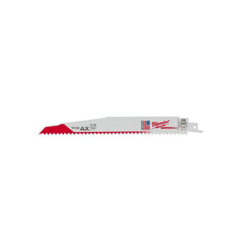Blade Reciprocating Saw, Bi-metal Body Material, Bi-metal Cutting Edge Material, 5 Tpi, Rigid Teeth, 9 In