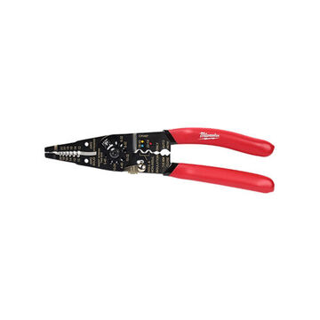 Wire Stripper Multi-purpose, Steel Jaw, 9 In Oal, 3/4 In Shearing, 1/2 In Wd, 2 In Lg Jaw, 20-10 Awg, 22-12 Awg
