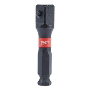 Adapter Lineman's Socket, Alloy Steel, 1/2 In, 2-3/4 In Oal, 10/pack