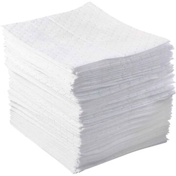 Basic Absorbent Pad, 15inx17in, Heavy 100/bl